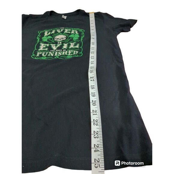 The Liver Is Evil,And Must Be Punished T-shirt 2011 Shamrock Brewing Company. XL - Picture 4 of 9